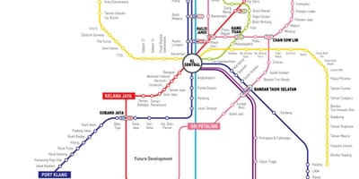 Kl sentral edificio mapa