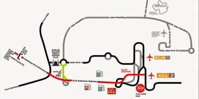 Mapa de ubicación klia