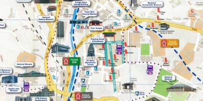 Kl atracciones turísticas mapa